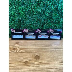 Bundle of 4 New Green Red Purple Yellow Fashion Eyelashes Adult Dress Cosplay